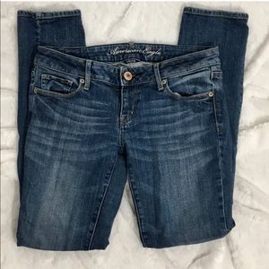 AEO Low Rise Stretch Skinny Jeans